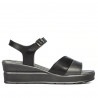 Sandali donna 5087 nero combinato