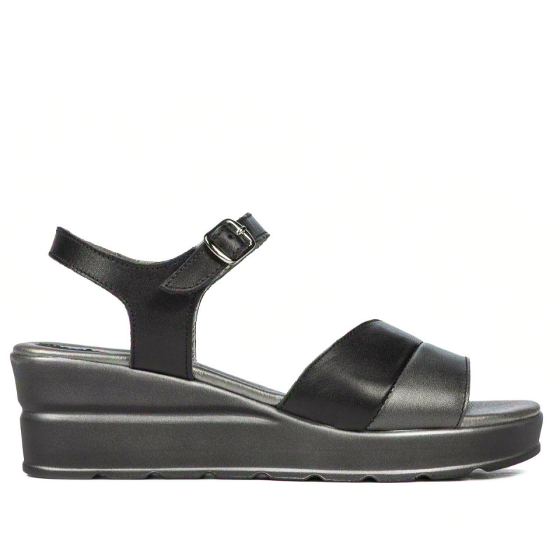 Sandali donna 5087 nero combinato