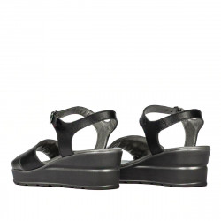 Sandali donna 5087 nero combinato