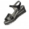Sandali donna 5087 nero combinato