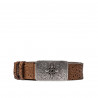 Cintura unisex 08ld marrone scuro