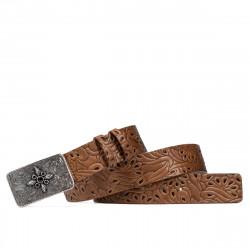 Cintura unisex 08ld marrone scuro