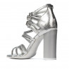 Sandali donna 1287 argento