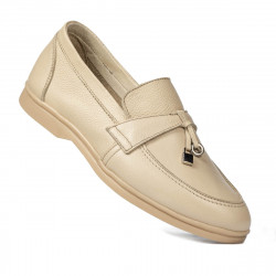 Mocassini donna 6054 crema