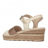 Sandali donna 5087 beige combinato