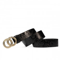 Cintura donna 09ld laccato nero