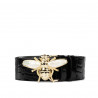 Cintura donna 01ld vernice nera