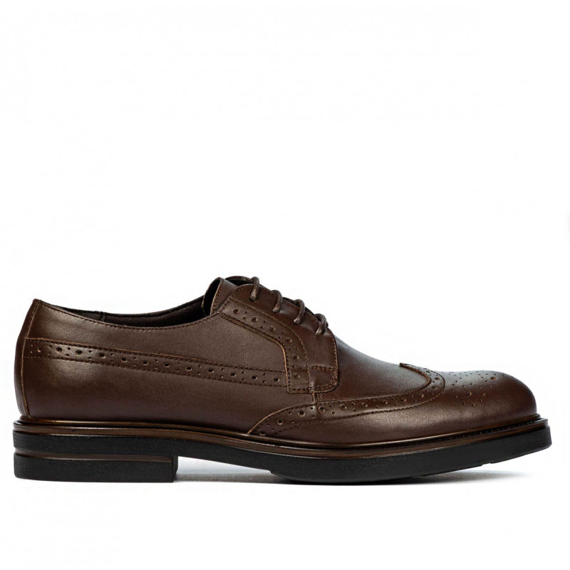 Scarpe eleganti uomo 939 marrone 01