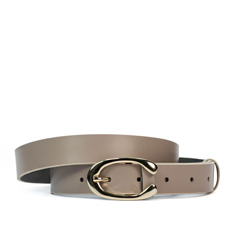 Cintura donna 35m beige