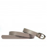 Cintura donna 35m beige