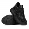 Scarpe sportive donna 6053 nero mimetico combinato