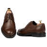 Scarpe eleganti uomo 939m marrone