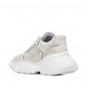 Scarpe sportive donna 6053 beige mimetico combinato