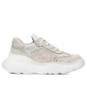 Scarpe sportive donna 6053 beige mimetico combinato