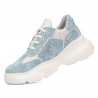 Scarpe sportive da donna 6053 blu camouflage combinato