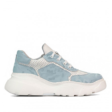 Scarpe sportive da donna 6053 blu camouflage combinato