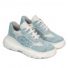 Scarpe sportive da donna 6053 blu camouflage combinato