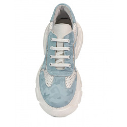 Scarpe sportive da donna 6053 blu camouflage combinato