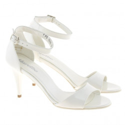 Sandali donna 1238-1 lacca beige chiaro