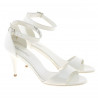 Sandali donna 1238-1 lacca beige chiaro