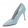 Scarpe eleganti donna 1293 vernice blu