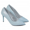 Scarpe eleganti donna 1293 vernice blu