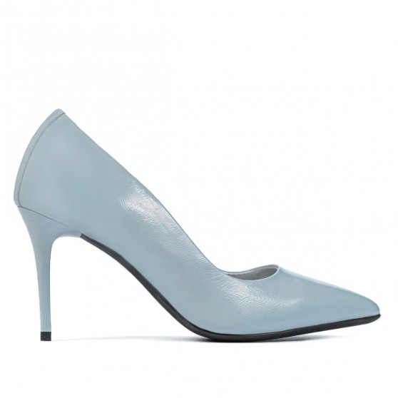 Scarpe eleganti donna 1293 vernice blu
