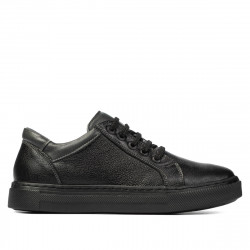 Scarpe sportive adolescenti 383 nero combinato