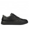 Scarpe sportive adolescenti 383 nero combinato