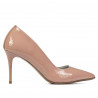 Scarpe eleganti donna 1293 vernice nude
