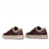 Scarpe sportive adolescenti 383 bordeaux combinato