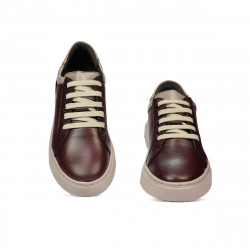 Scarpe sportive adolescenti 383 bordeaux combinato