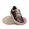 Scarpe sportive adolescenti 383 bordeaux combinato