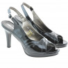 Sandali donna 1052 vernice nera