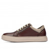 Scarpe sportive adolescenti 383 bordeaux combinato
