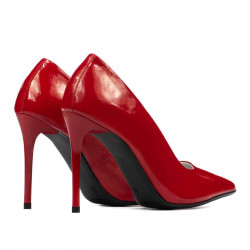Scarpe eleganti donna 1289 vernice rossa