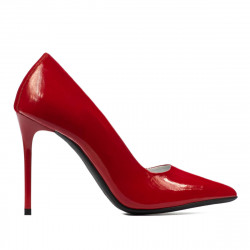 Scarpe eleganti donna 1289 vernice rossa