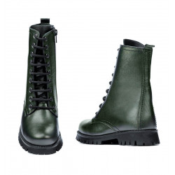 Stivaletti bambini 3027 verde madreperlato