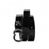 Cintura donna 37m vernice nero