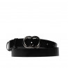Cintura donna 37m vernice nero