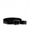 Cintura donna 37m vernice nero