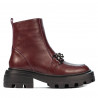 Stivaletti donna 3371 bordeaux