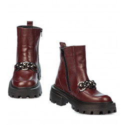 Stivaletti donna 3371 bordeaux
