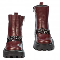 Stivaletti donna 3371 bordeaux