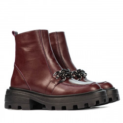 Stivaletti donna 3371 bordeaux