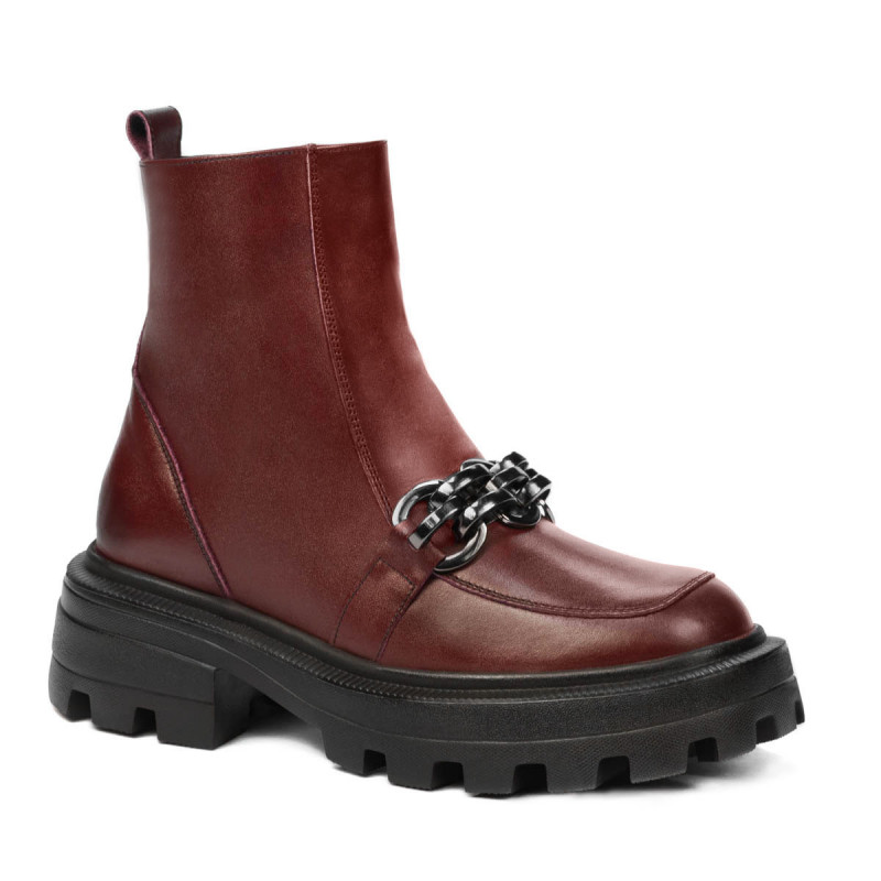 Stivaletti donna 3371 bordeaux