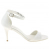 Sandali donna 1238-1 lacca beige chiaro
