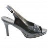 Sandali donna 1052 vernice nera