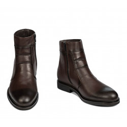 Stivali uomo 4133 a caffè