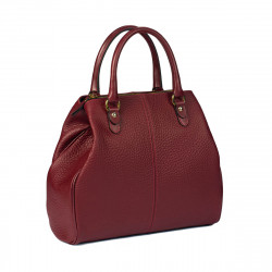 Borsa donna a mano 002g bordeaux